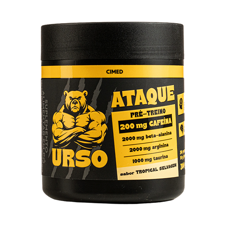 Pré-Treino Urso Ataque (300g)