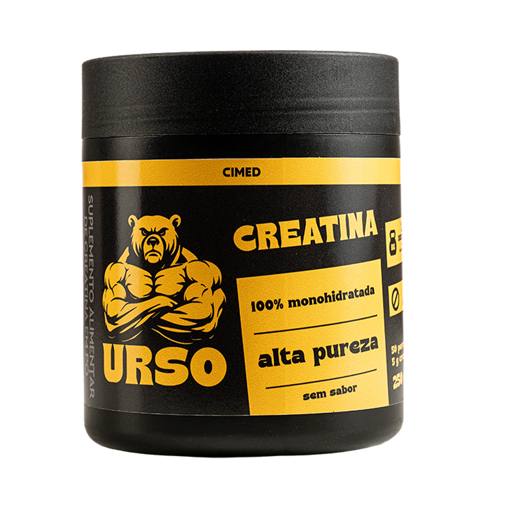 Creatina URSO 100% Monohidratada Alta Pureza (250 g)