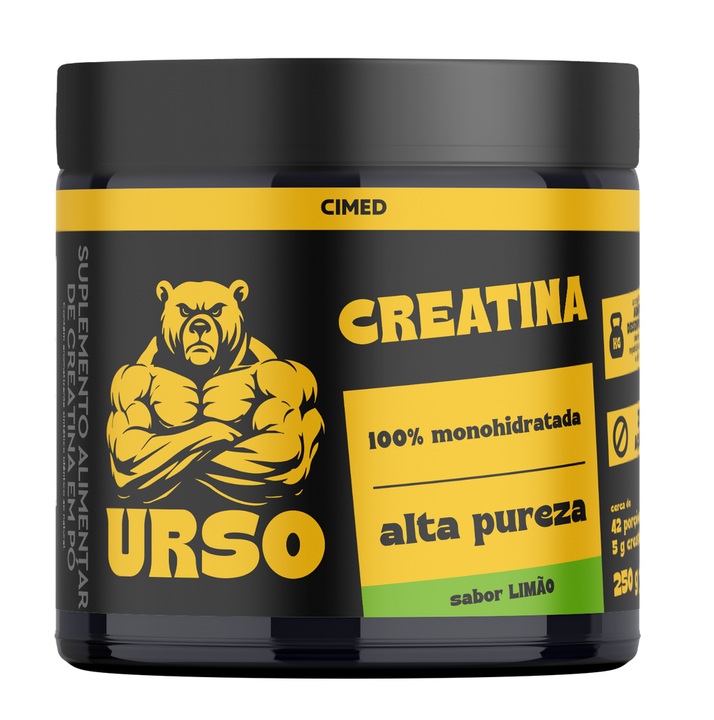 Creatina URSO 100% Monohidratada Alta Pureza