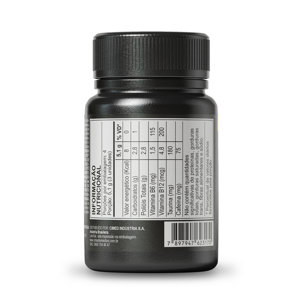 URSO Chiclete Energético – Hortelã Silvestre (frasco com 12 unidades)